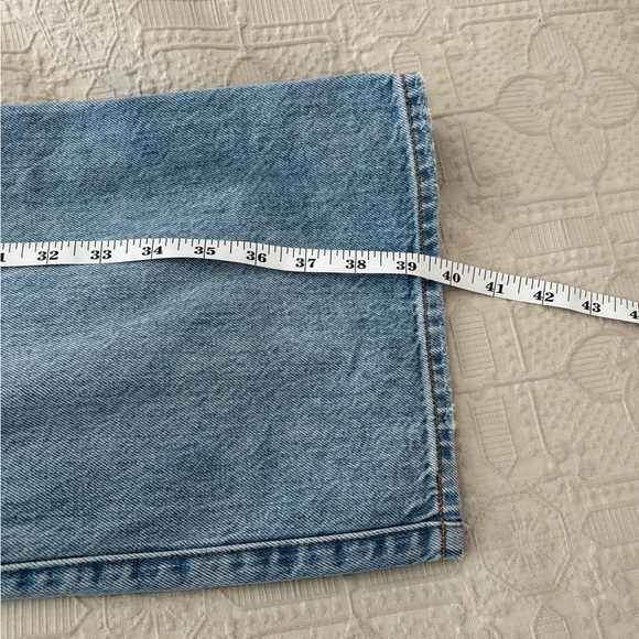 Denim Forum Farrah high rise wide leg light wash size 27 - Picture 8 of 8